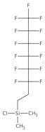 1H,1H,2H,2H-Perfluorooctyldimethylchlorosilane, 97%