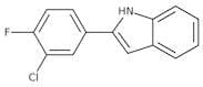 2-(3-Chloro-4-fluorophenyl)indole, 98%