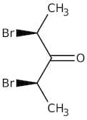 2,4-Dibromo-3-pentanone, mixture of stereoisomers, 97%