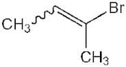 2-Bromo-2-butene, cis + trans, 98%, stab.
