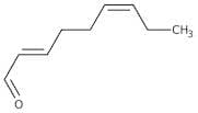 trans-2,cis-6-Nonadienal, 90+% (major isomer), remainder mainly trans,trans-isomer