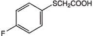 (4-Fluorophenylthio)acetic acid, 97%