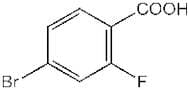 4-Bromo-2-fluorobenzoic acid, 98%