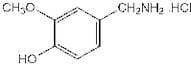 4-Hydroxy-3-methoxybenzylamine hydrochloride, 98%