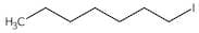 1-Iodoheptane, 98%, stab. with copper
