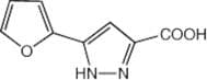5-(2-Furyl)-1H-pyrazole-3-carboxylic acid, 97%