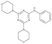 2-Anilino-4,6-di(4-morpholinyl)-1,3,5-triazine, 97%