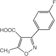 3-(4-Fluorophenyl)-5-methylisoxazole-4-carboxylic acid, 97%