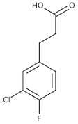3-(3-Chloro-4-fluorophenyl)propionic acid, 96%