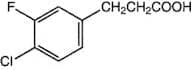 3-(4-Chloro-3-fluorophenyl)propionic acid, 96%