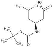 (S)-3-(Boc-amino)-5-methylhexanoic acid, 95%