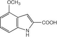 4-Methoxyindole-2-carboxylic acid, 97+%