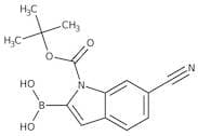 1-Boc-6-cyanoindole-2-boronic acid, 96%