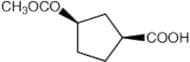 (1S,3R)-cis-3-(Methoxycarbonyl)cyclopentane-1-carboxylic acid, 97%