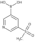 5-(Methylsulfonyl)pyridine-3-boronic acid, 98%
