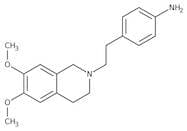 4-[2-(6,7-Dimethoxy-1,2,3,4-tetrahydroisoquinolinyl)ethyl]aniline, 97%