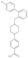 4-[4-(4'-Chloro-2-biphenylylmethyl)-1-piperazinyl]benzoic acid, 97%