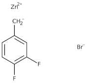 3,4-Difluorobenzylzinc bromide, 0.5M in THF, packaged under Argon in resealable ChemSeal&trade; bo…