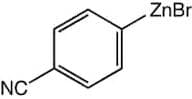 4-Cyanophenylzinc bromide, 0.5M in THF, packaged under Argon in resealable ChemSeal&trade; bottles