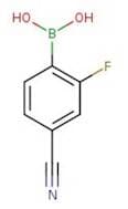 4-Cyano-2-fluorobenzeneboronic acid, 98%
