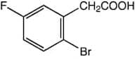 2-Bromo-5-fluorophenyl acetic acid, 96%