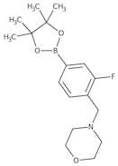 3-Fluoro-4-(4-morpholinylmethyl)benzeneboronic acid pinacol ester, 96%