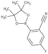 2-Cyano-4-fluorobenzeneboronic acid pinacol ester, 96%