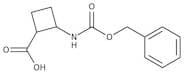 trans-2-(Benzyloxycarbonylamino)cyclobutanecarboxylic acid, 97%