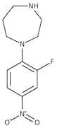 1-(2-Fluoro-4-nitrophenyl)homopiperazine, 97%
