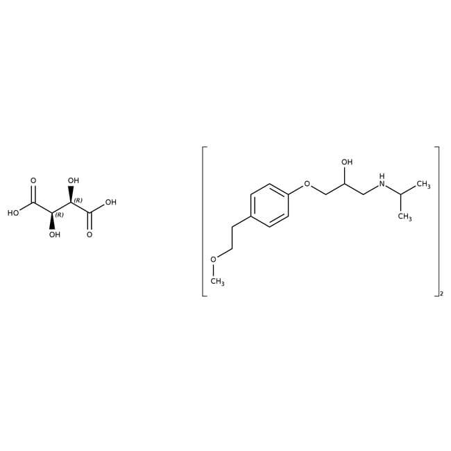 Metoprolol tartrate, 98+%