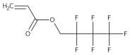 2,2,3,3,4,4,4-Heptafluorobutyl acrylate, 97%, stab. with 100 ppm 4-methoxyphenol