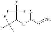 1,1,1,3,3,3-Hexafluoroisopropyl acrylate, 98+%, stab. with 50ppm 4-methoxyphenol