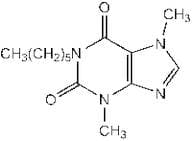 1-n-Hexyltheobromine, 98+%