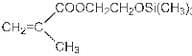 2-(Trimethylsiloxy)ethyl methacrylate, 94%, stab. with 100ppm 4-methoxyphenol