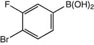 4-Bromo-3-fluorobenzeneboronic acid, 95%