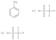 Copper(I) trifluoromethanesulfonate toluene complex (2:1), 98%
