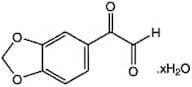 3,4-(Methylenedioxy)phenylglyoxal hydrate, 97%, dry wt basis