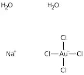 Sodium tetrachloroaurate(III) dihydrate, Premion&trade;, 99.99% (metals basis), Au 49-50%