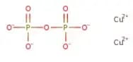 Copper(II) pyrophosphate hydrate, P{2}O{7} 43.5-48.5%