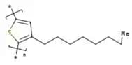 Poly(3-octylthiophene-2,5-diyl), regioregular, low metals