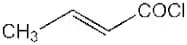 Crotonyl chloride, tech. 90%