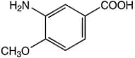 3-Amino-4-methoxybenzoic acid, 98+%