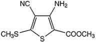Methyl 3-amino-4-cyano-5-(methylthio)thiophene-2-carboxylate, 97%