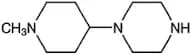 1-(1-Methyl-4-piperidinyl)piperazine, 98%