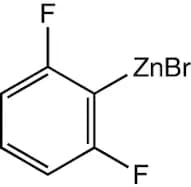 2,6-Difluorophenylzinc bromide, 0.5M in THF, packaged under Argon in resealable ChemSeal&trade; bo…