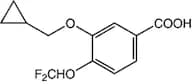 3-Cyclopropylmethoxy-4-difluoromethoxybenzoic acid, 98%