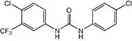 1-(4-Chlorophenyl)-3-[4-chloro-3-(trifluoromethyl)phenyl]urea, 97%
