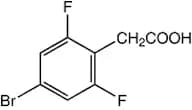4-Bromo-2,6-difluorophenylacetic acid, 96%, Thermo Scientific&trade;