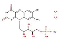 Riboflavin-5'-phosphate sodium salt dihydrate, 73.0% min.