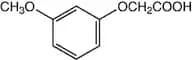 3-Methoxyphenoxyacetic acid, 97+%